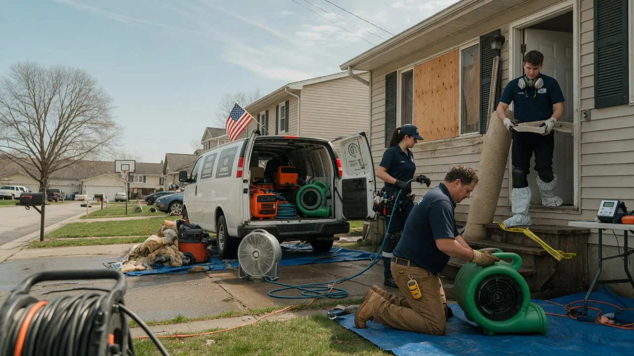 Water Damage Restoration in Union City, OH near me